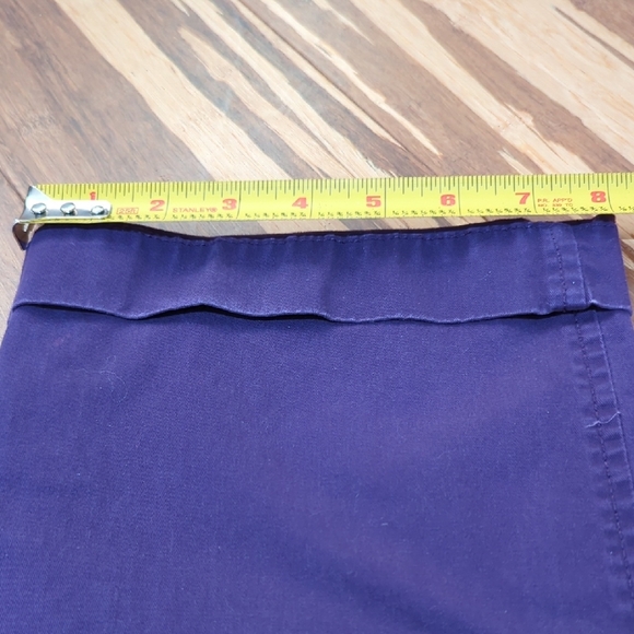 Old Navy Sweetheart Khaki Purple Grape Chino Pants - Picture 4 of 5